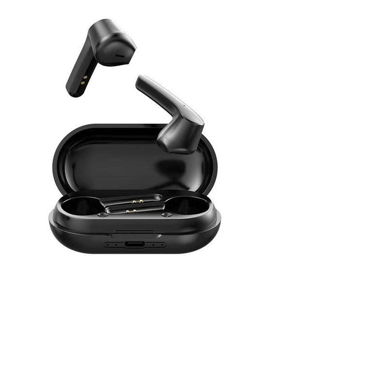 Bluetooth 5.0 TWS In-Ear Wireless Earbuds | NFC | Voice Control | Power Display | Multi-Point | 10m Range | Noise Cancelling | Stereo | Black & White