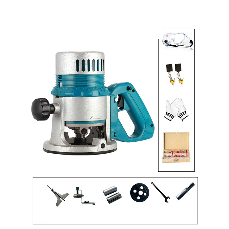 Multifunctional Electric Wood Router & Trimmer | 930W / 1650W / 2200W, 22000 RPM, 12.7mm Chuck
