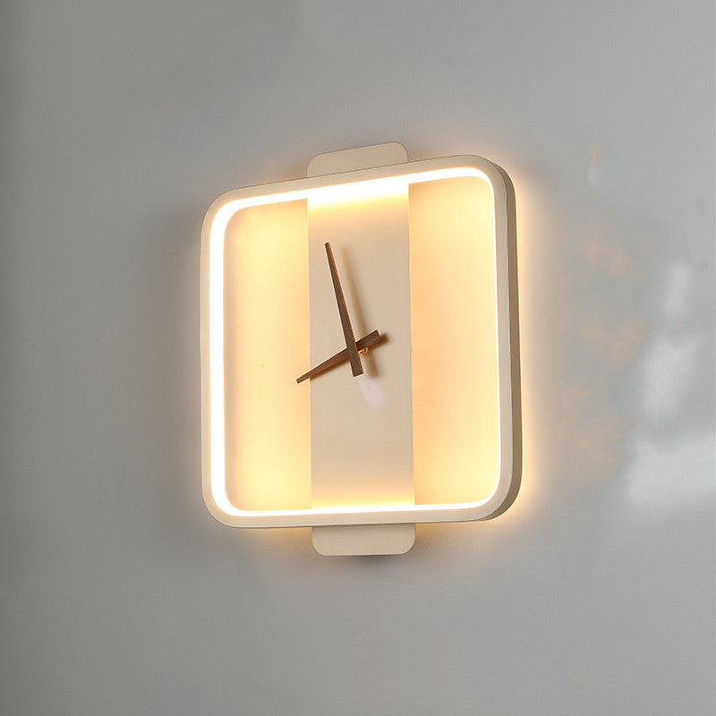 Nordic Acrylic Wall Lamp | LED | 300×300mm | 50,000hr | Round & Square | Black & Gold | 110V & 220V