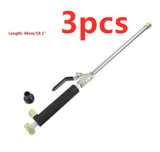 High-Pressure Garden & Car Wash Spray Gun | 25kg | 15m Range | Aluminium & Copper | TPR Grip | Multi-Colour & Bundle