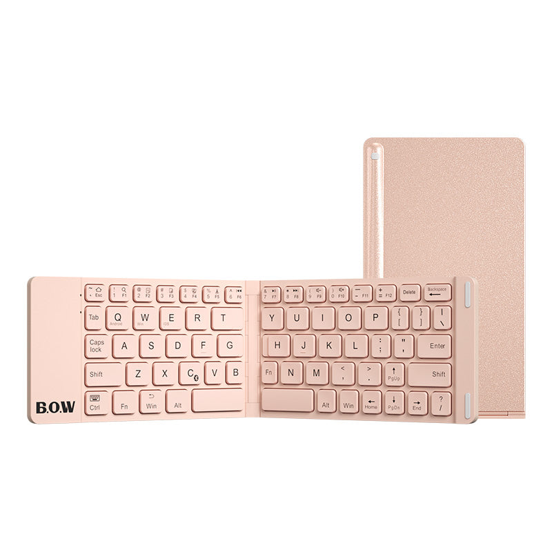 Foldable Bluetooth Keyboard | Wireless | Quiet Keys | Touchpad | Business & Travel | Keyboard Only & Keyboard + Mouse | 2 Colours