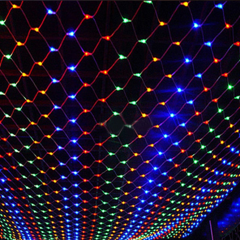 LED Fairy Net Mesh String Lights | IP44 Waterproof | 2700K & Multicolour | 500lm | 50,000hr | Dimmable | 1.5×1.5m to 10×8m | 96 to 2000 LEDs | Indoor & Outdoor | Christmas, Wedding & Garden Decor