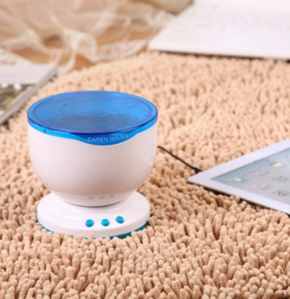 Ocean Wave LED Projection Lamp | DLP Trapezoidal Correction | 2D Ocean Effect | Children's Night Light & Room Decor | Blue