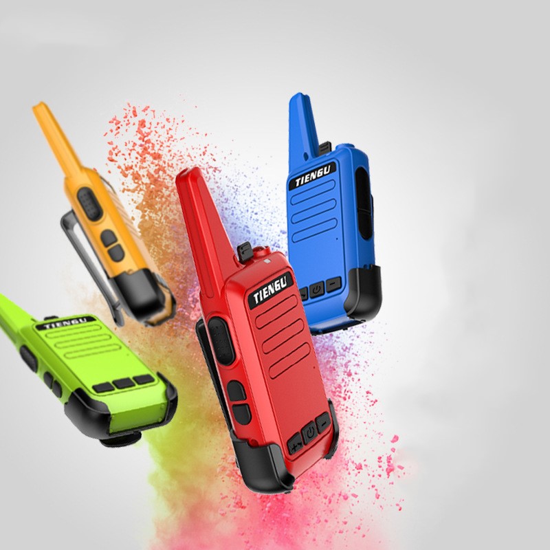 Portable Walkie-Talkie Two-Way Radio | 16CH | 1–3km | LED Flashlight | USB Charge | 240hr Standby | 8 Colours