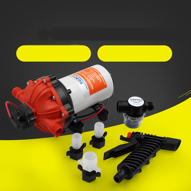 51 Diaphragm Booster Pump Kit | 12V & 24V DC, Reciprocating Water Pump for RV, Caravan & Home Use
