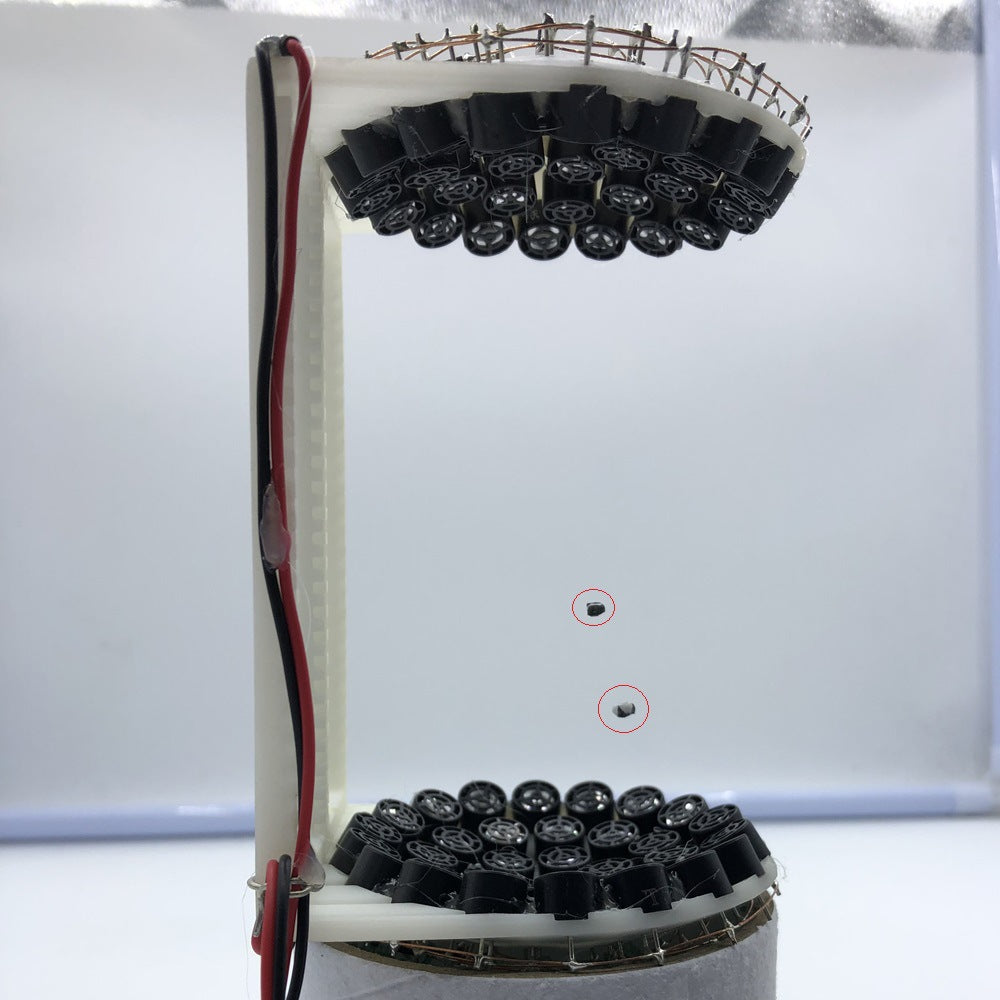 TinyLev Ultrasonic Acoustic Levitation DIY Kit | Arduino Nano, 76 Transducers, 40kHz, STEM Learning