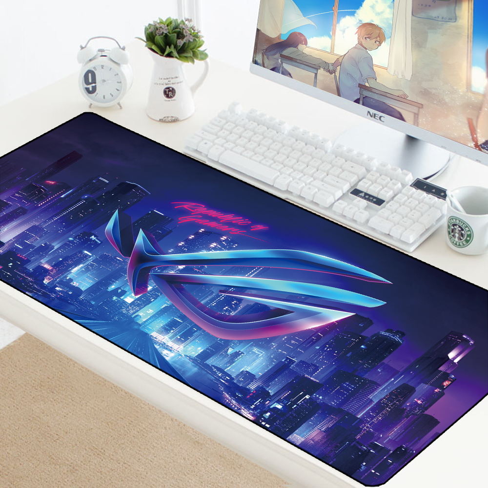 Extended Gaming Mouse Pad | 800×300mm, Natural Rubber, 1.5mm | ROG Anime Design | 11 Styles