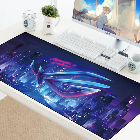 Extended Gaming Mouse Pad | 800×300mm, Natural Rubber, 1.5mm | ROG Anime Design | 11 Styles