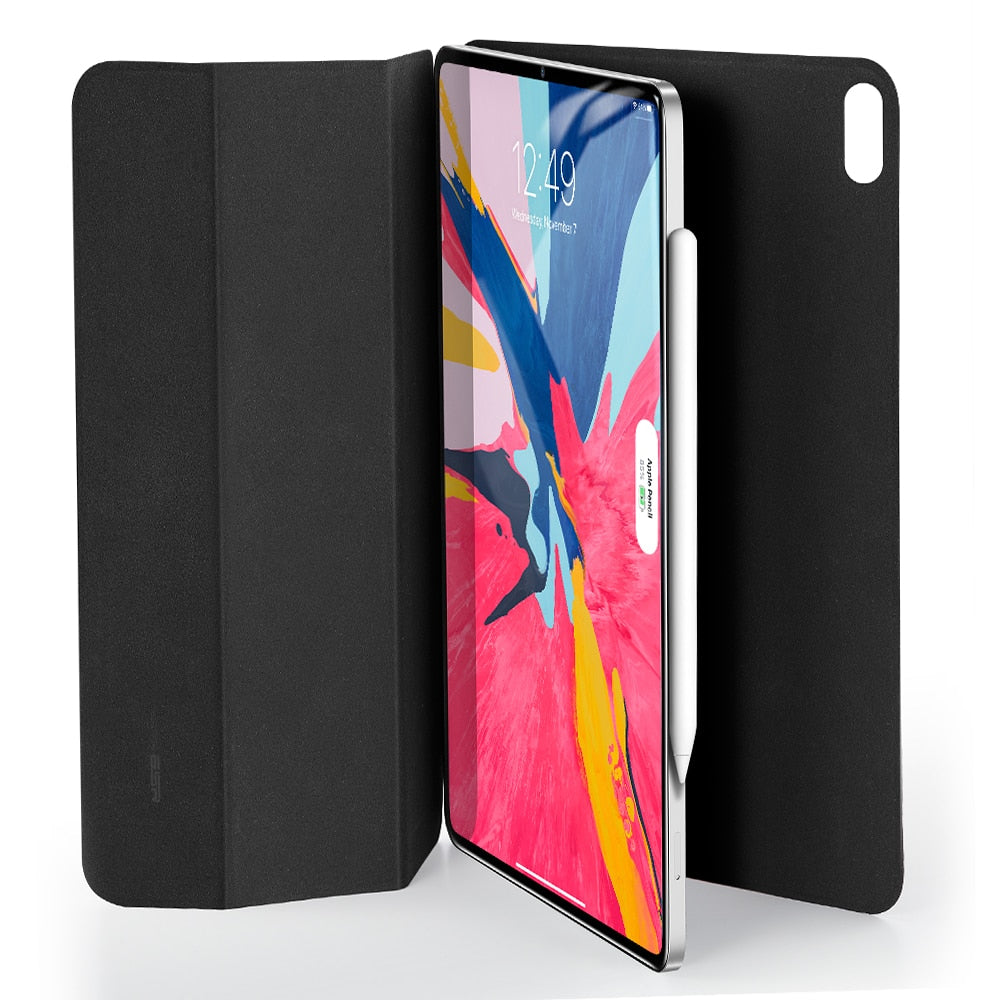 Magnetic Smart Case for iPad Pro 11" & 12.9" | Tri-Fold Stand | Auto Sleep/Wake | Apple Pencil Compatible
