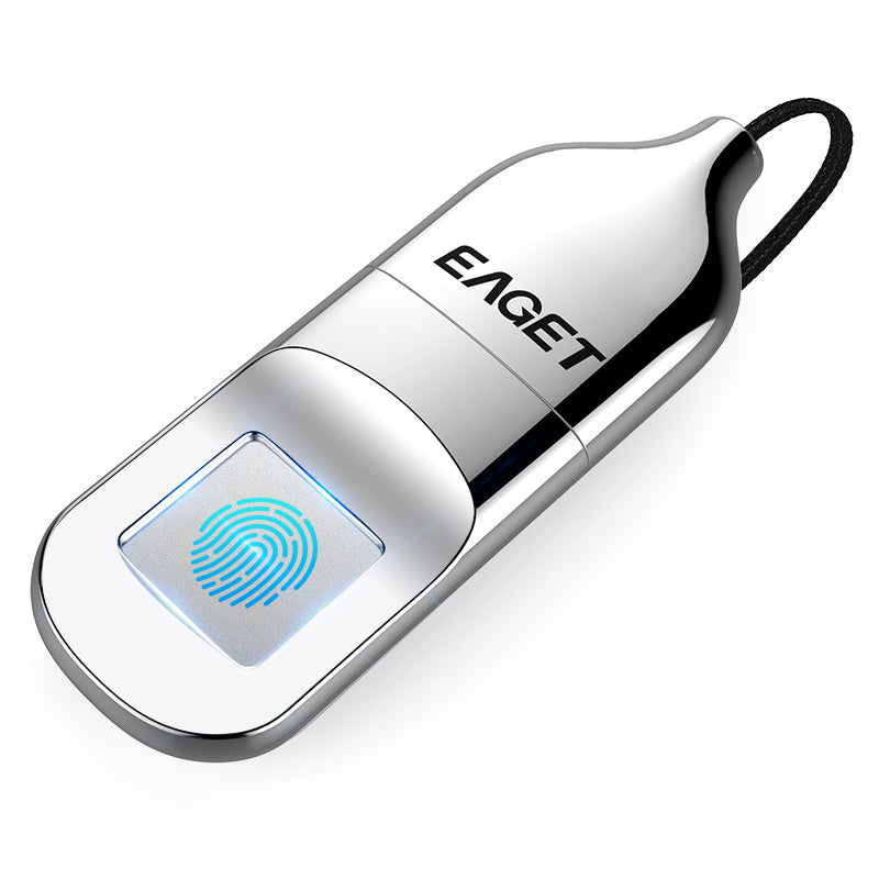 Fingerprint Encrypted USB Flash Drive | Metal Body | Biometric Security | USB 2.0 | 32GB & 64GB | Premium Gift