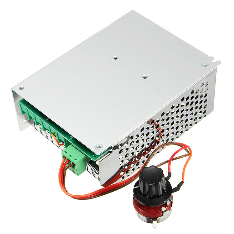 500W Air-Cooled CNC Spindle Motor & Speed Controller | 12-100VDC, 2000-12000 RPM, PCB Engraving & Drilling