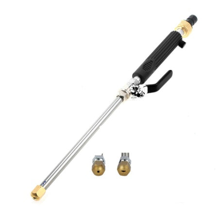 High-Pressure Garden & Car Wash Spray Gun | 25kg | 15m Range | Aluminium & Copper | TPR Grip | Multi-Colour & Bundle
