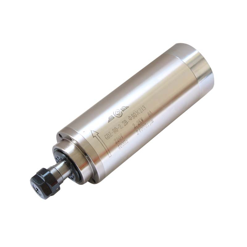 GDZ-80-2.2 CNC Engraving Machine Spindle Motor | 24000 RPM, Taper 2, High Precision, Low Vibration