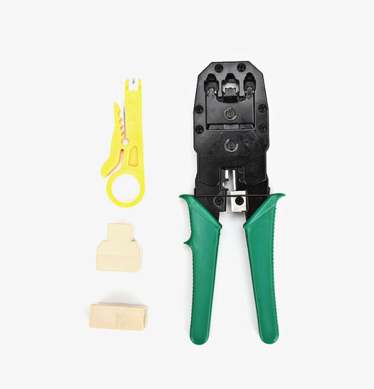11-Piece Professional Network Toolkit | Crimping Pliers, RJ45 Tester, Wire Stripper, Screwdrivers & Tool Bag