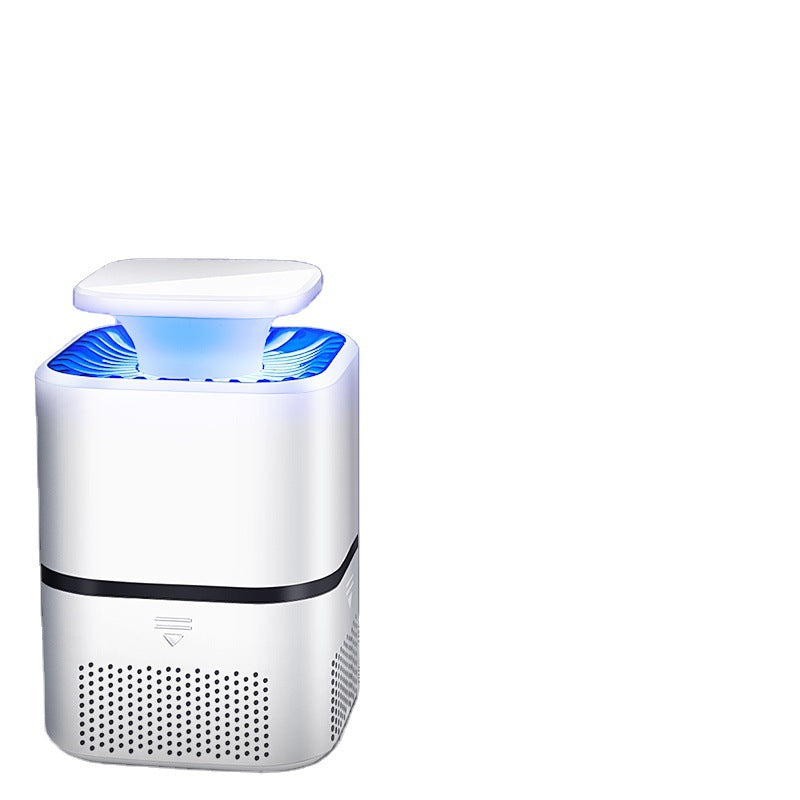 Photocatalyst UV Blue Light Mosquito Killer Lamp | USB Powered | Physical Trap | 150+ sqm Coverage | Chemical-Free | Safe for Baby & Family | Flagship Model | Black & White