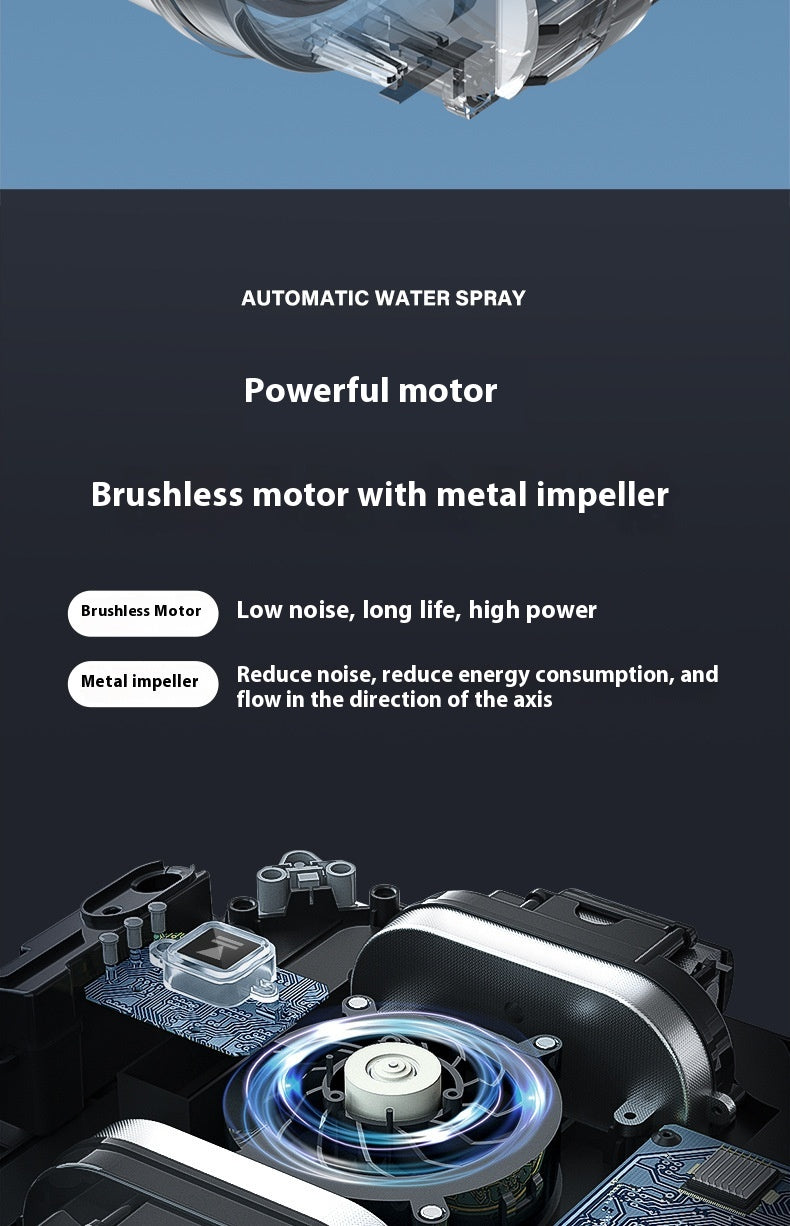Intelligent Automatic Window Cleaning Robot | Smart Glass Cleaner, EU/US/UK/AU Plug, White