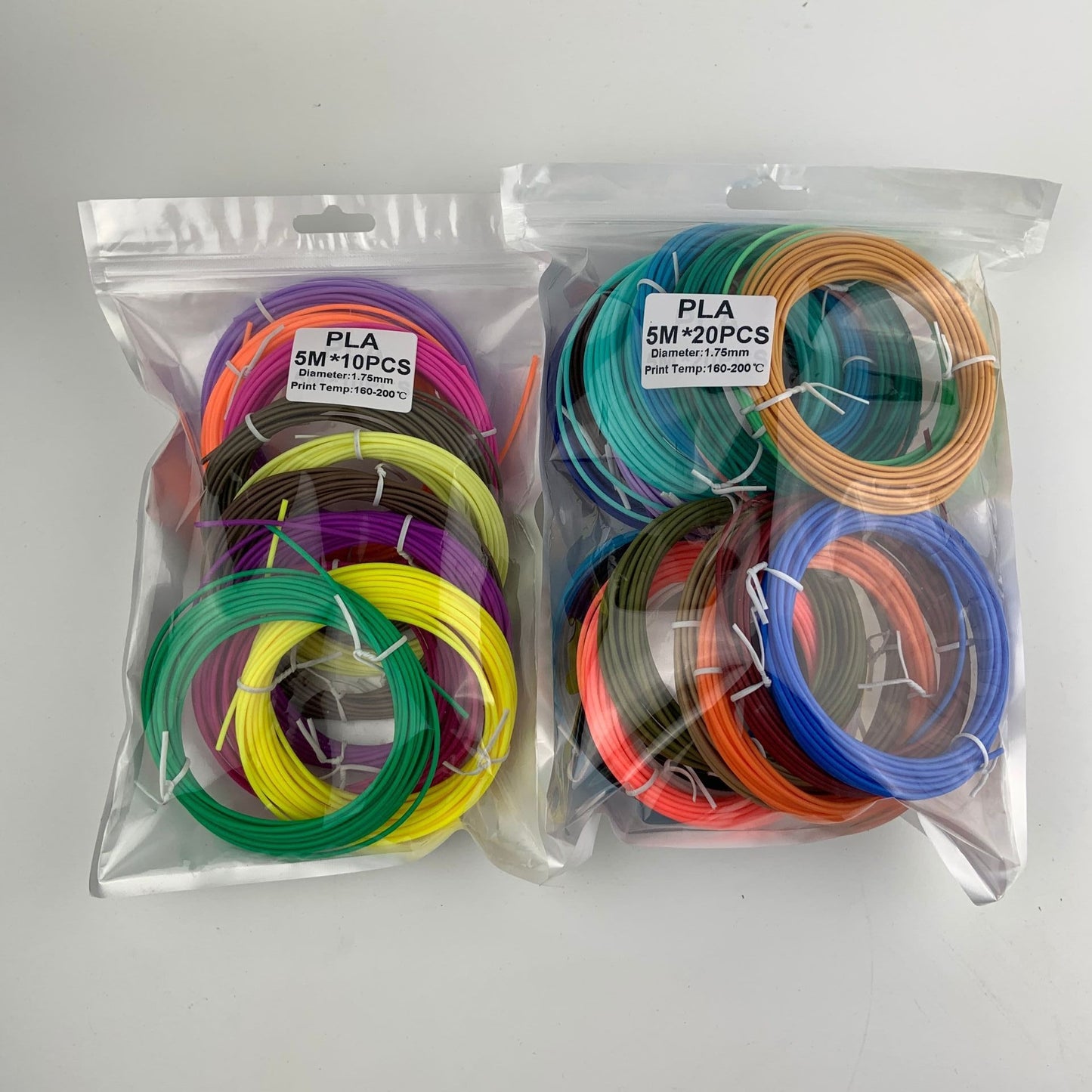 3D Printing Pen with PLA Filament | Adjustable Temp & Speed | LED Indicator | 185×45×10mm | Blue, Pink, Purple, Yellow & Camouflage | US/UK/EU/AU/USB | Pen & Filament Bundles