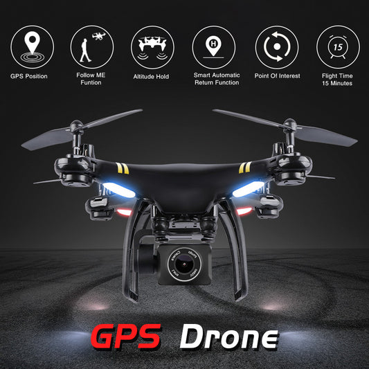 GW168 GPS Drone – 5G WiFi FPV Camera, Smart Follow, Headless Mode & APP Control
