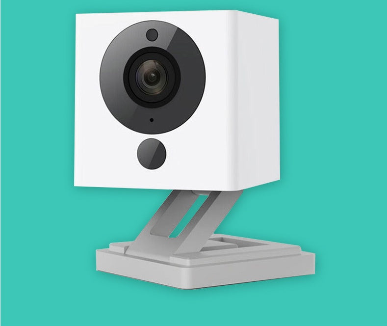 1080p Indoor WiFi Smart Security Camera | 110° Wide Angle | F2.0 | Night Vision | Compact Square | White