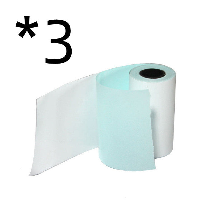 Bluetooth Mini Thermal Photo Printer | USB | 5.7cm Print Width | Pink, Blue & Black | Paper Refills Available