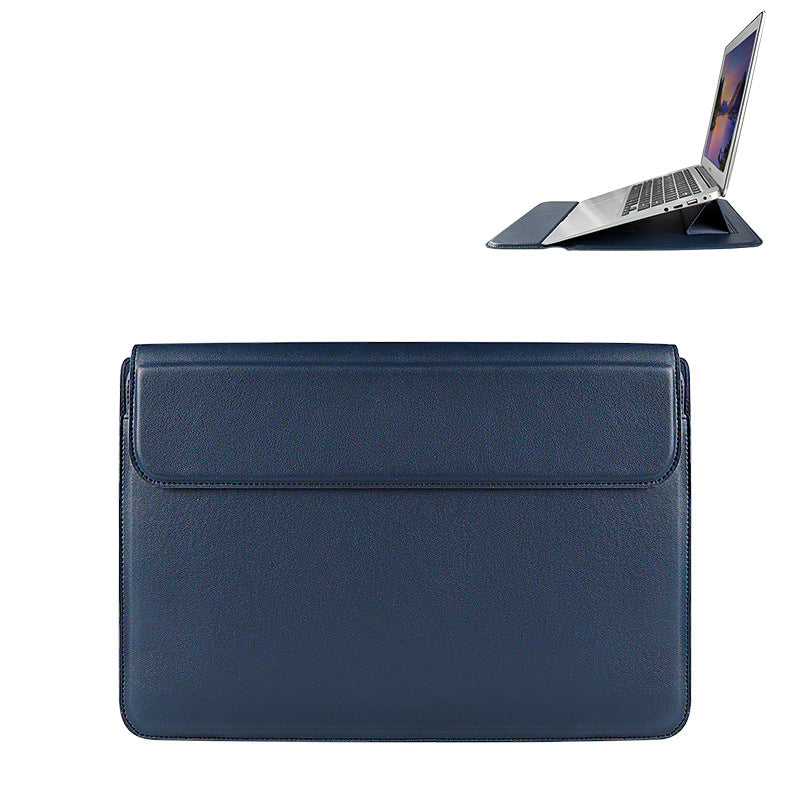 PU Leather Laptop Sleeve & Inner Bag | 13.3", 14.1", 15.4" | Multiple Colors | Bracket Style