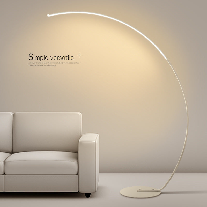 ZY-F1005 Modern Minimalist Aluminium LED Floor Lamp | 1200x1650mm, Safe ≤36V, Black & White, AU/EU/UK/US