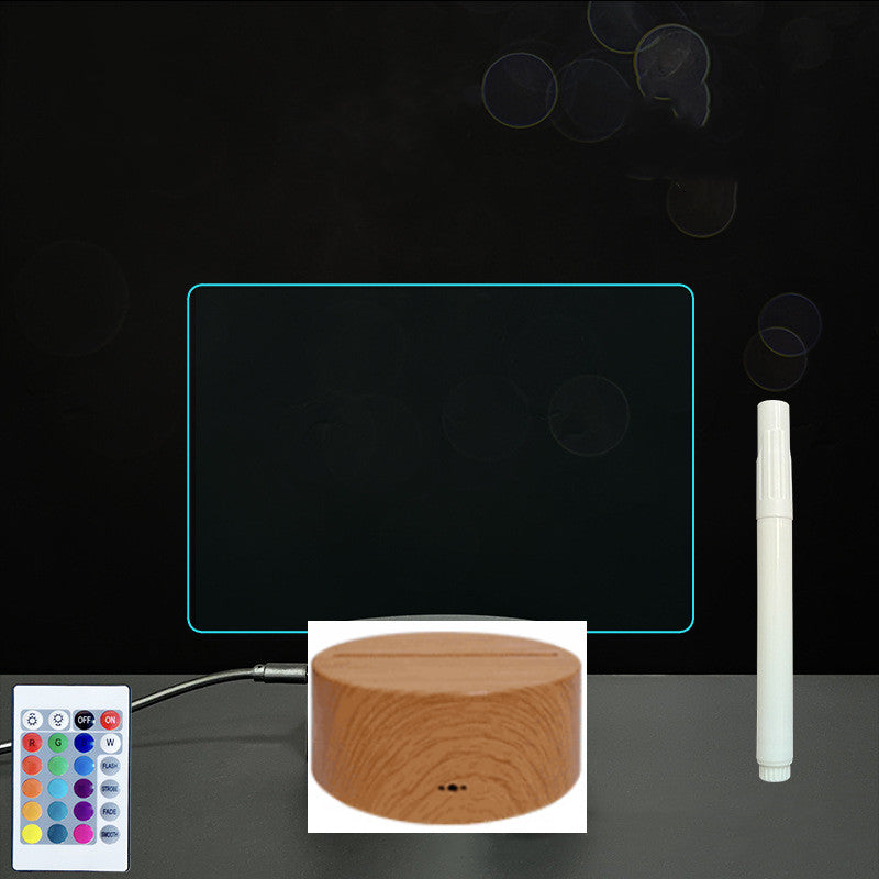 LED Acrylic Handwriting Message Board | 3W 5V USB | Touch & Remote | 16 Designs | Acrylic + ABS | Erasable Pen Included