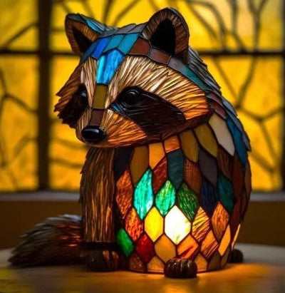 3D Resin Animal Decorative Night Light | Handcrafted | 20 Designs | Small 15cm & Large 22cm | USB | Unicorn, Owl, Dragon, Mermaid & More | Home Decor Gift