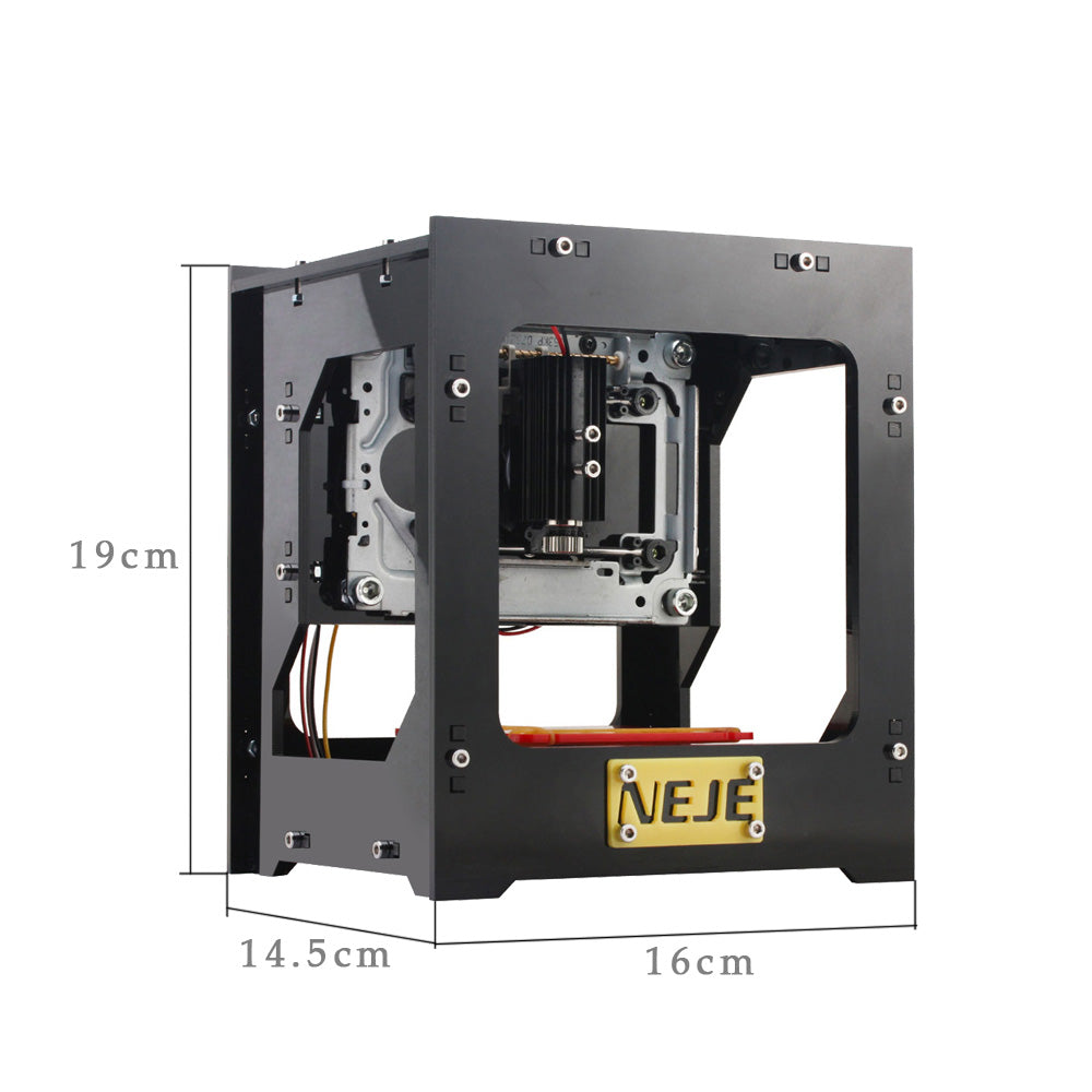 DIY Mini CNC Laser Engraving Machine | 500mW / 1000mW / 3000mW, 445nm, Wood, Leather & Bamboo