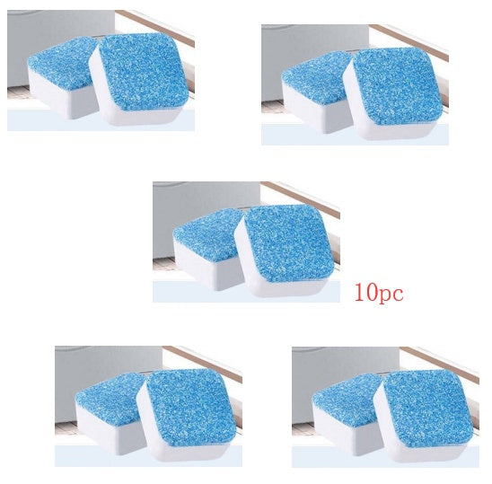 Washing Machine Tub Cleaning Bomb Tablets | Active Oxygen | Deep Clean | Deodorises | 15g Each | 1–100pcs | Blue & White | All Machine Brands