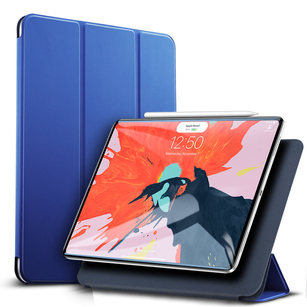Magnetic Smart Case for iPad Pro 11" & 12.9" | Tri-Fold Stand | Auto Sleep/Wake | Apple Pencil Compatible