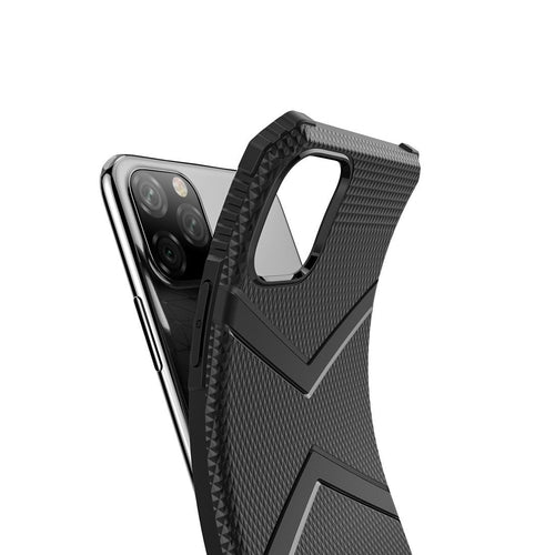 AMZER Diamond Design TPU Protective Case for iPhone 11 Pro Max - Black - SUNSHINE1504