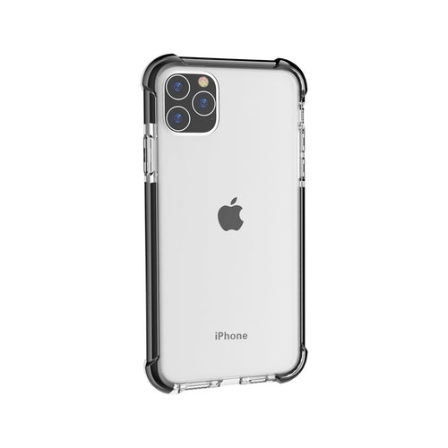 AMZER SlimGrip Hybrid Bumper Case for iPhone 11 Pro – Clear Black
