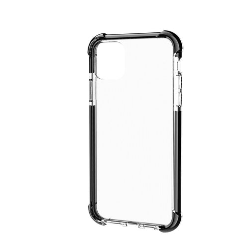 AMZER SlimGrip Hybrid Bumper Case for iPhone 11 Pro – Clear Black