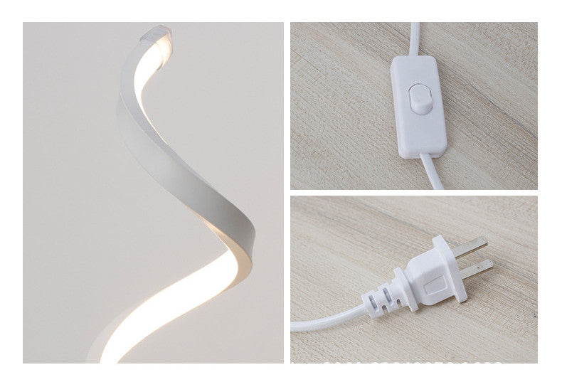Modern LED Table Lamp | 24W | Metal Base & Acrylic Shade | Warm & White Light | Remote Dimming | D125×H450mm | 110–240V | Gold & White