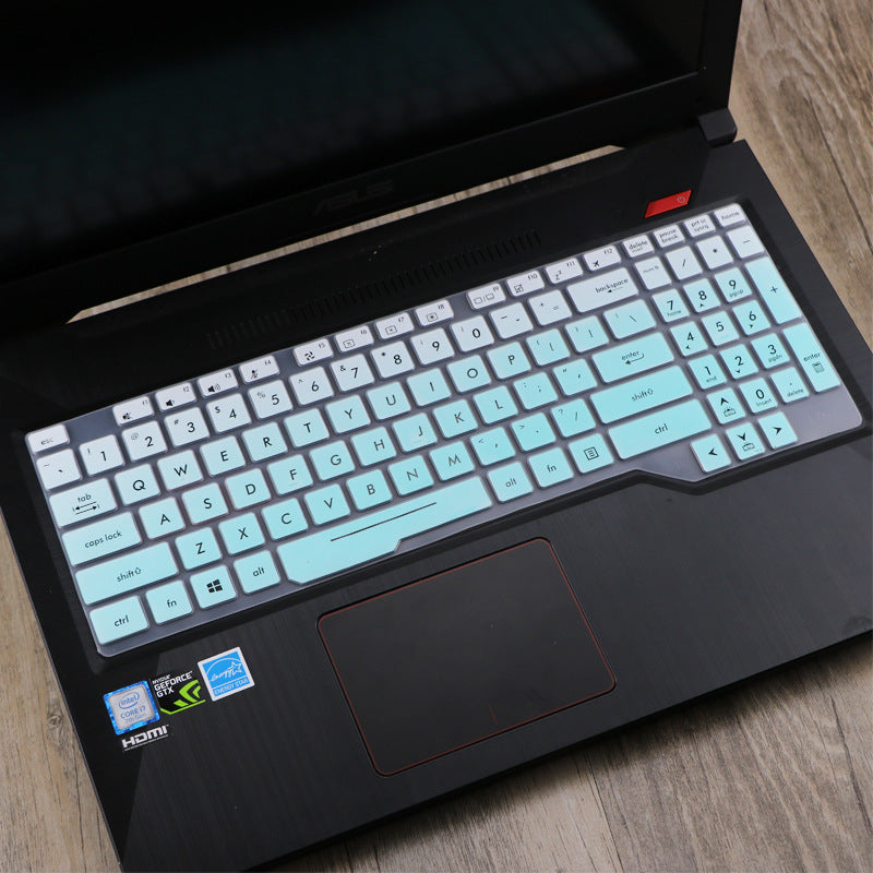 ASUS Laptop Keyboard Protective Cover Skin | Dust & Spill Proof | 15 Colours | Solid, Gradient, Translucent & Rainbow | Silicone Film