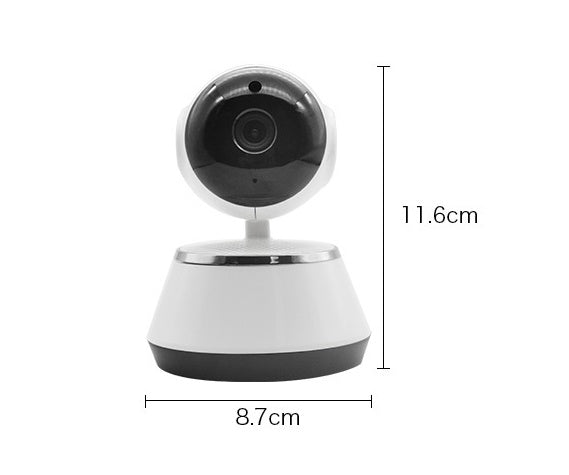 720P WiFi Pan-Tilt IP Security Camera | 355° Pan 100° Tilt | Night Vision | Motion Detection | Two-Way Audio | Baby Monitor | AU/EU/UK/US Plug