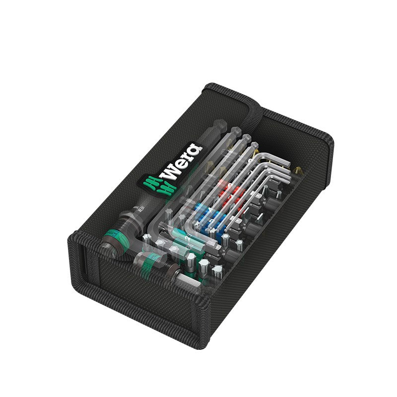 KK100 Portable Combination Screwdriver & L-Type Wrench Set | Magnetic, Hex Torx Multi-Bit, Metric
