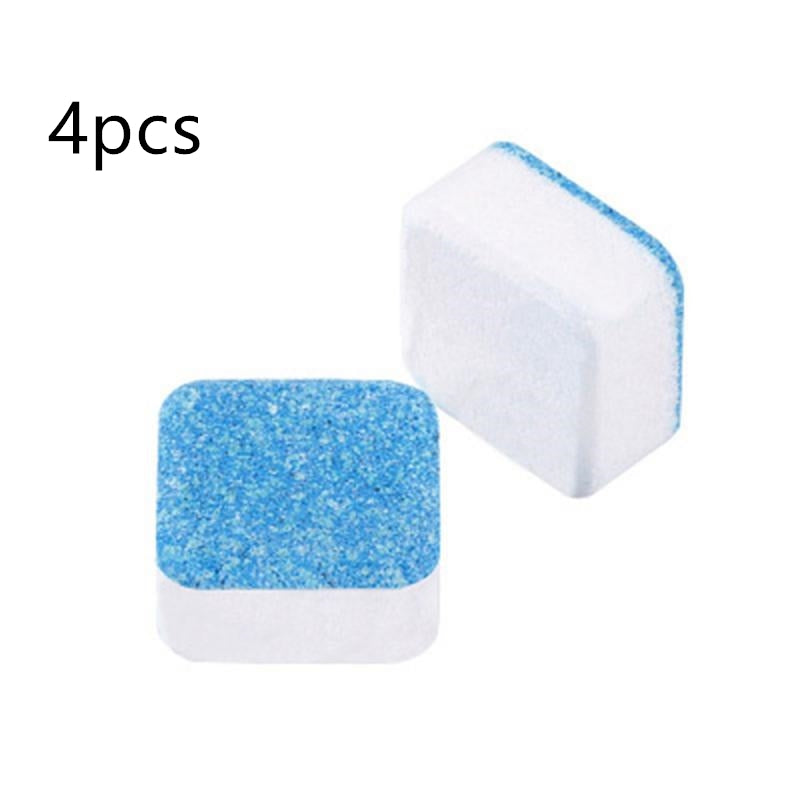Washing Machine Tub Cleaning Bomb Tablets | Active Oxygen | Deep Clean | Deodorises | 15g Each | 1–100pcs | Blue & White | All Machine Brands