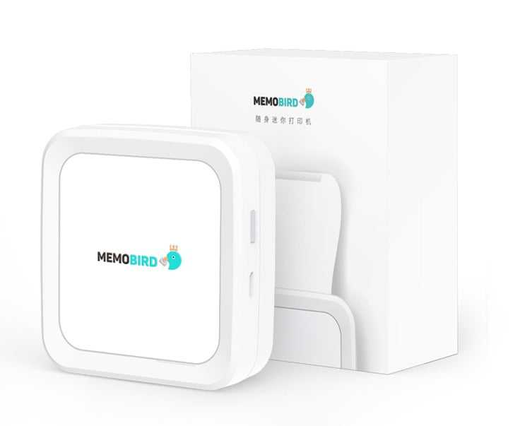Mini Bluetooth Thermal Pocket Printer | 900mAh Battery, iOS & Android | Network Printing | Pink & White