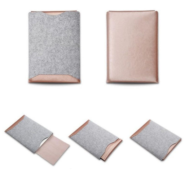 Minimalist Laptop Sleeve with Built-In Mousepad | Ultra-Slim 0.5cm | 11.6" 12" 13.3" 15.4" | MacBook & Laptop