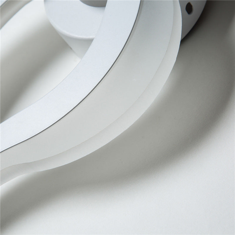 Flame LED Ceiling & Wall Light Fixture | 10W | 220V | Acrylic Shade | 310×155mm | Warm White, Neutral & Cool White | Matte White | Anti-Glare | Stairway, Corridor & Aisle | Modern Minimalist