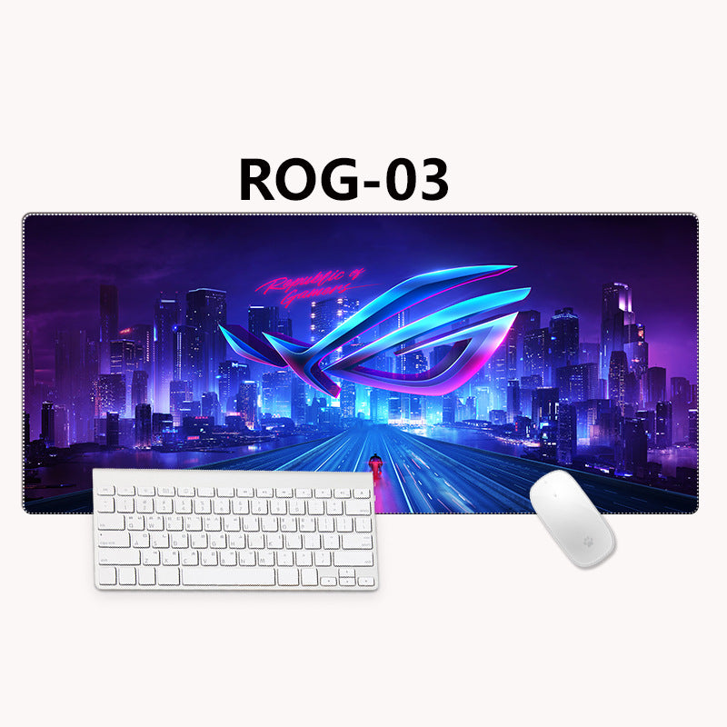 Extended Gaming Mouse Pad | 800×300mm, Natural Rubber, 1.5mm | ROG Anime Design | 11 Styles
