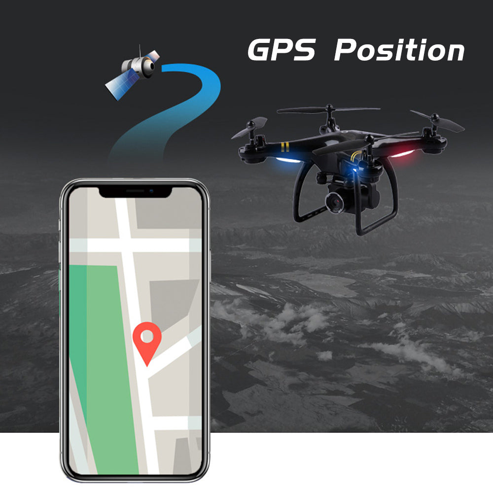 GW168 GPS Drone – 5G WiFi FPV Camera, Smart Follow, Headless Mode & APP Control