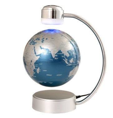 Magnetic Levitating Floating Globe | 6" & 8" | LED Glow & Standard Styles | Home, Office & Desk Decor | Premium Gift