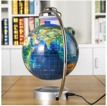 Magnetic Levitating Floating Globe | 6" & 8" | LED Glow & Standard Styles | Home, Office & Desk Decor | Premium Gift