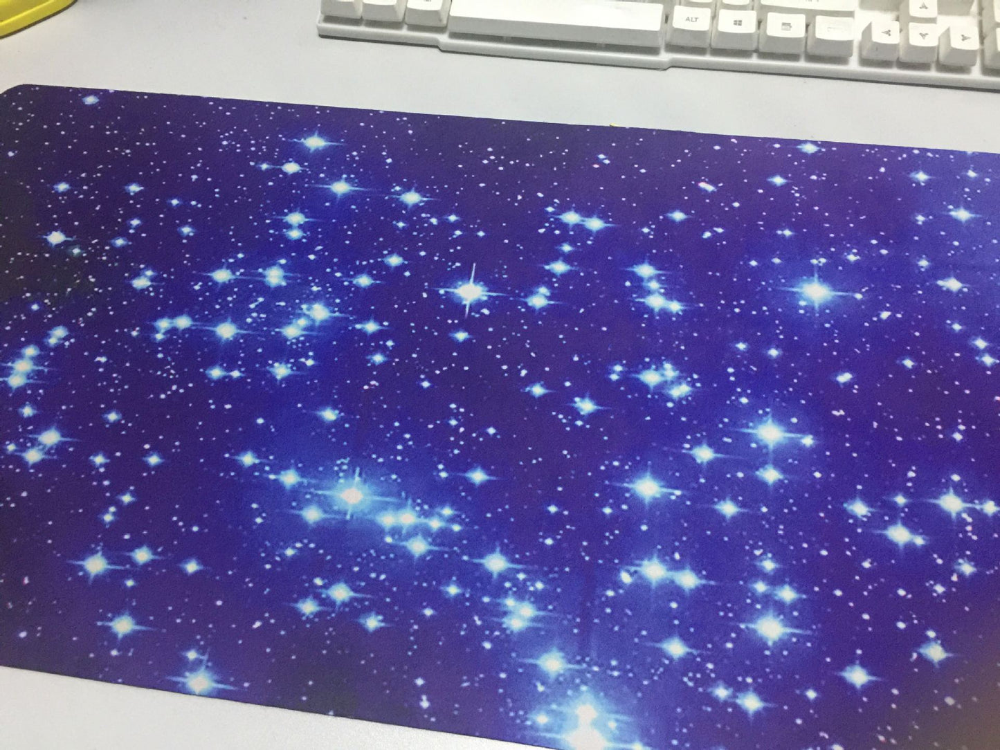 Large Extended Mouse Pad | High-Density Fabric, Anti-Slip Rubber Base, Multiple Sizes & Thickness | Blue