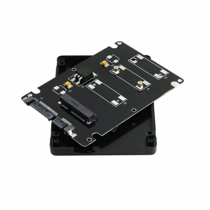 mSATA to 2.5" SATA 3.0 SSD Enclosure Adapter | Ultra-Thin 7mm, No Speed Loss, Notebook Compatible