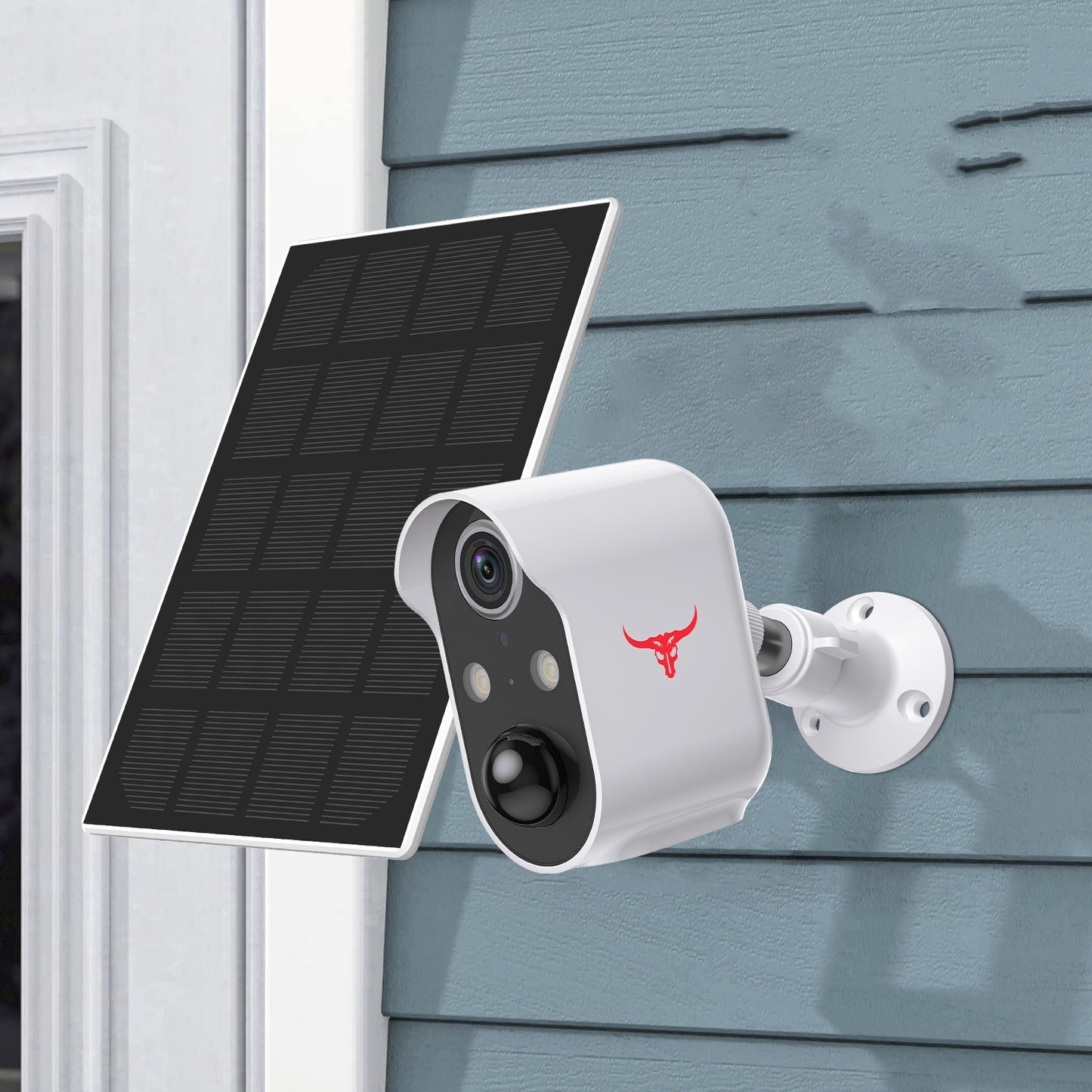 M6/M6s WiFi Outdoor Security Camera | 2MP, Solar Panel Option | Wireless Remote Monitoring | 180×128mm