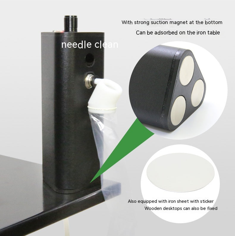 Automatic Induction Tattoo Needle Cleaning Machine | Rechargeable, Color Change, Tattoo Artist Tool